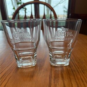 Set of 2 Jose Cuervo Margarita Glasses